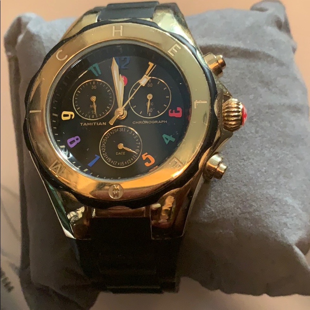 Michele Jelly band watch